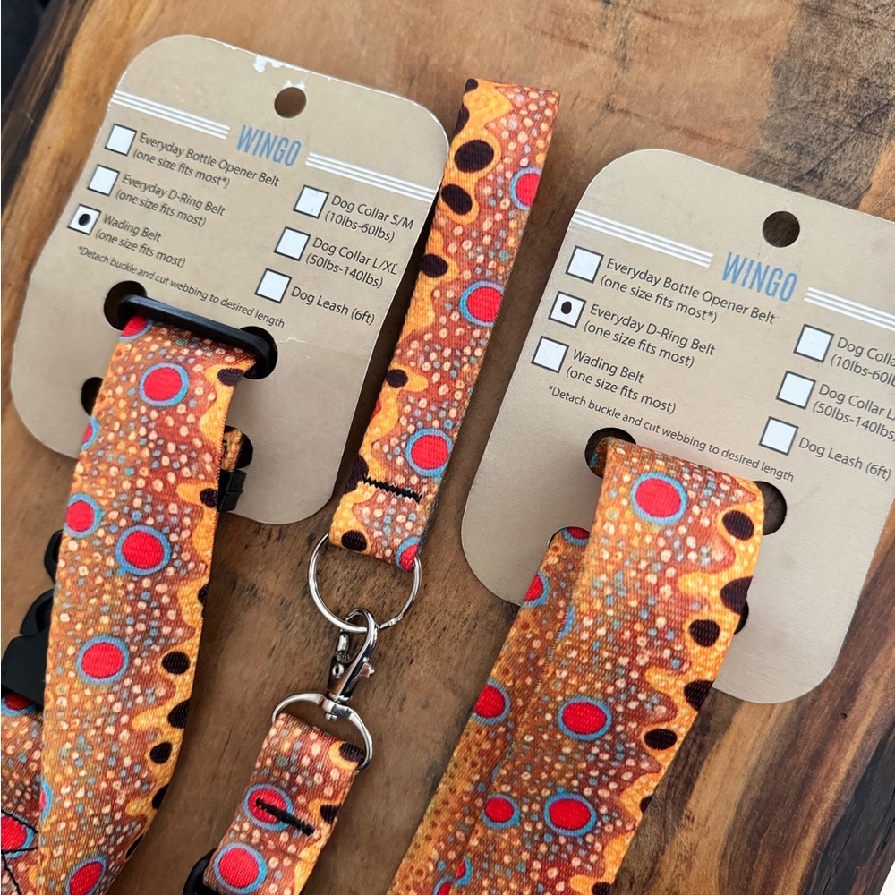 Wingo Orange and Red Trout gift set